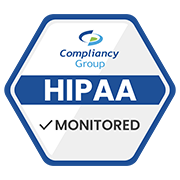 Compliancy Group Badge HIPAA Monitored
